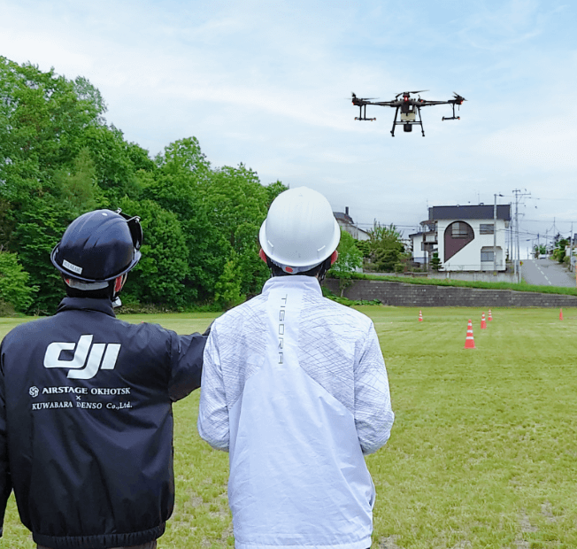 ドローン操縦の講習
