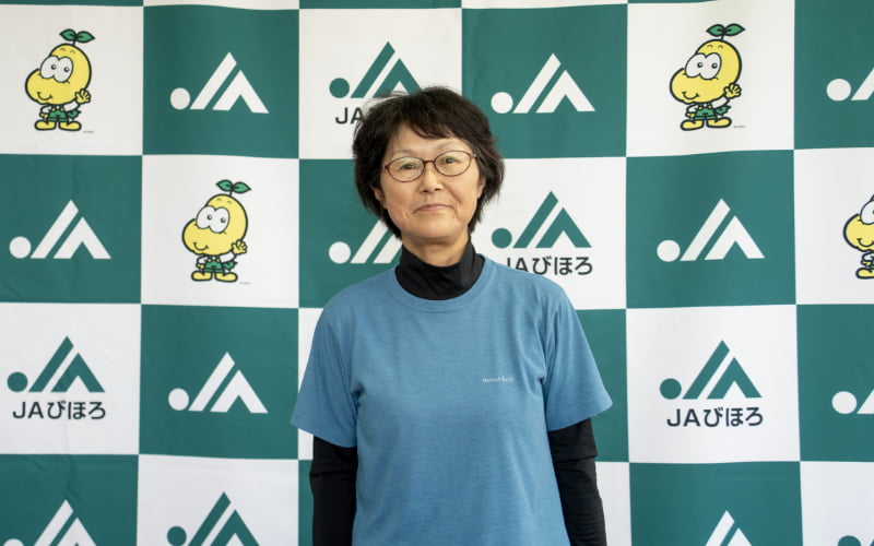 JAびほろ女性部のインタビュー